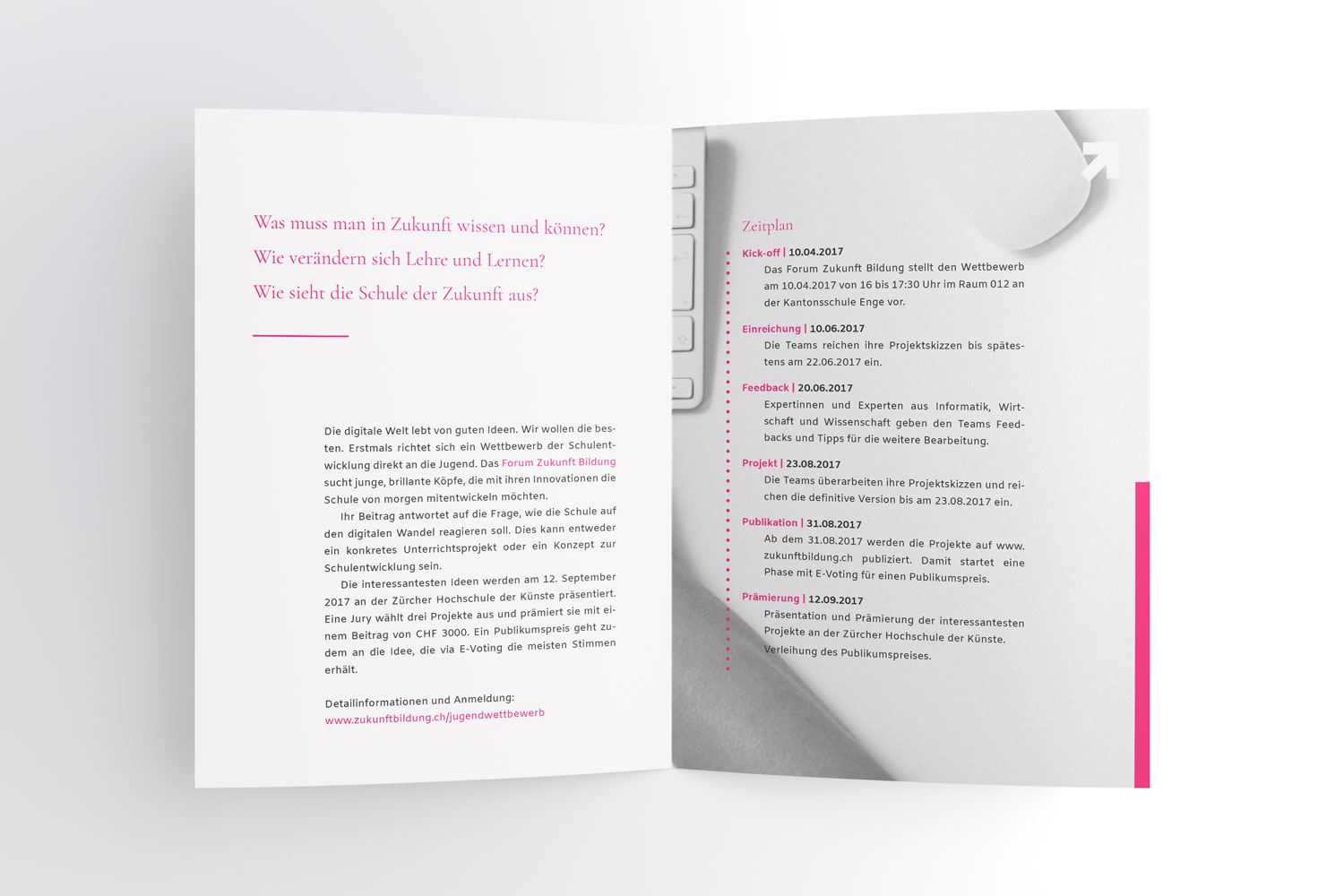 zukunft bildung digitalisierung flyer innenseite